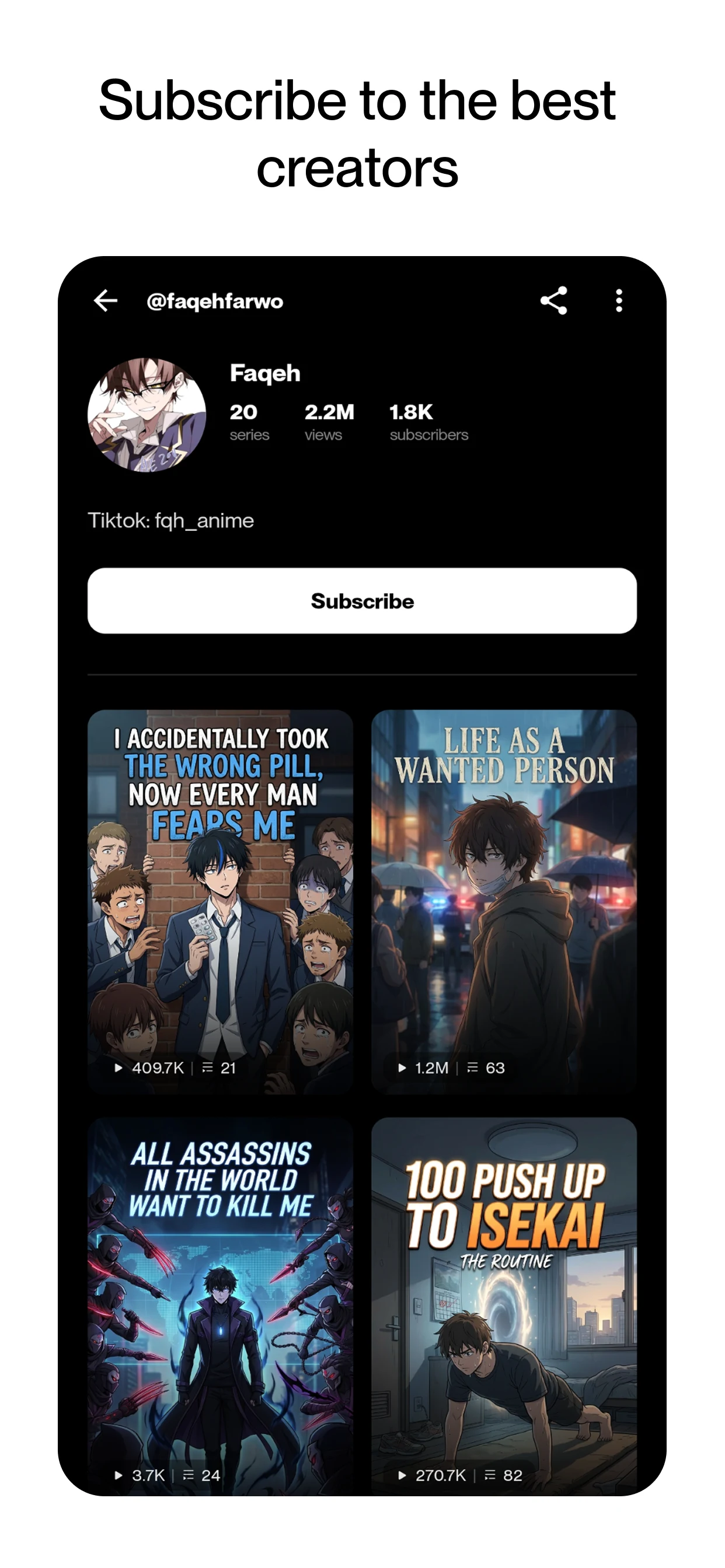 Trimz: Watch and Create Shows screenshot